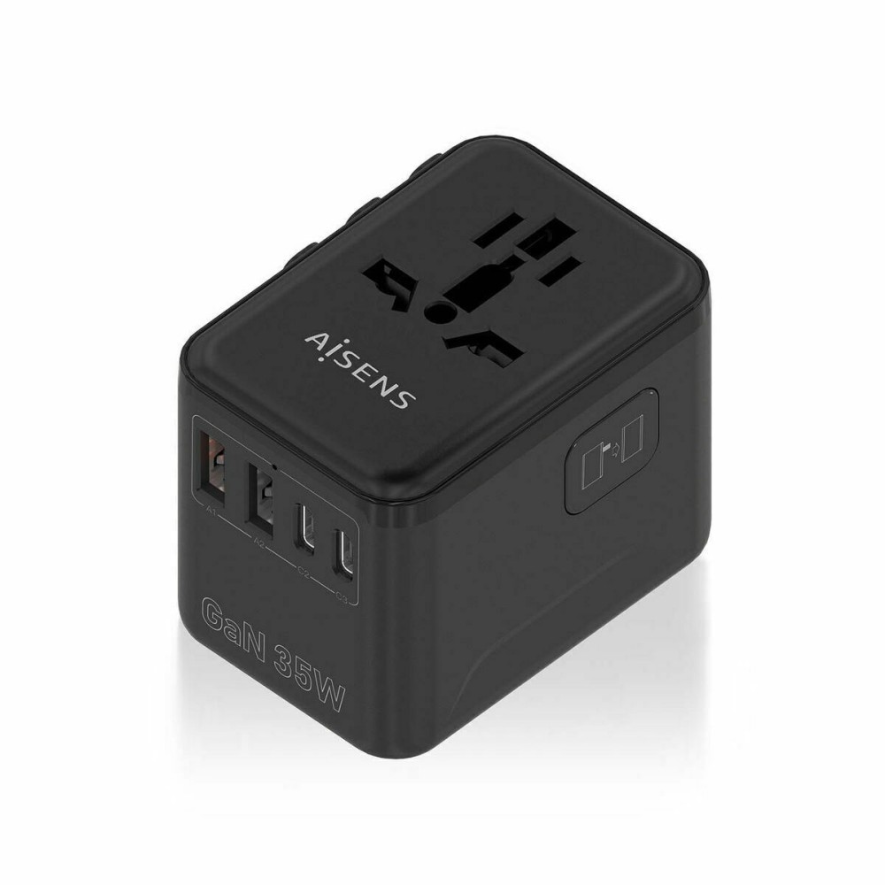 Încărcător de Perete Aisens ASPS-2A3C09-BK Negru