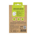 Adaptor universal pentru priză, de voiaj Muvit MCADP0006 Alb 150 W 15 w