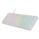 Tastatură Gaming Mars Gaming MKPROWYES Alb Qwerty Spaniolă