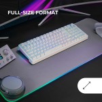 Tastatură Gaming Mars Gaming MKPROWYES Alb Qwerty Spaniolă
