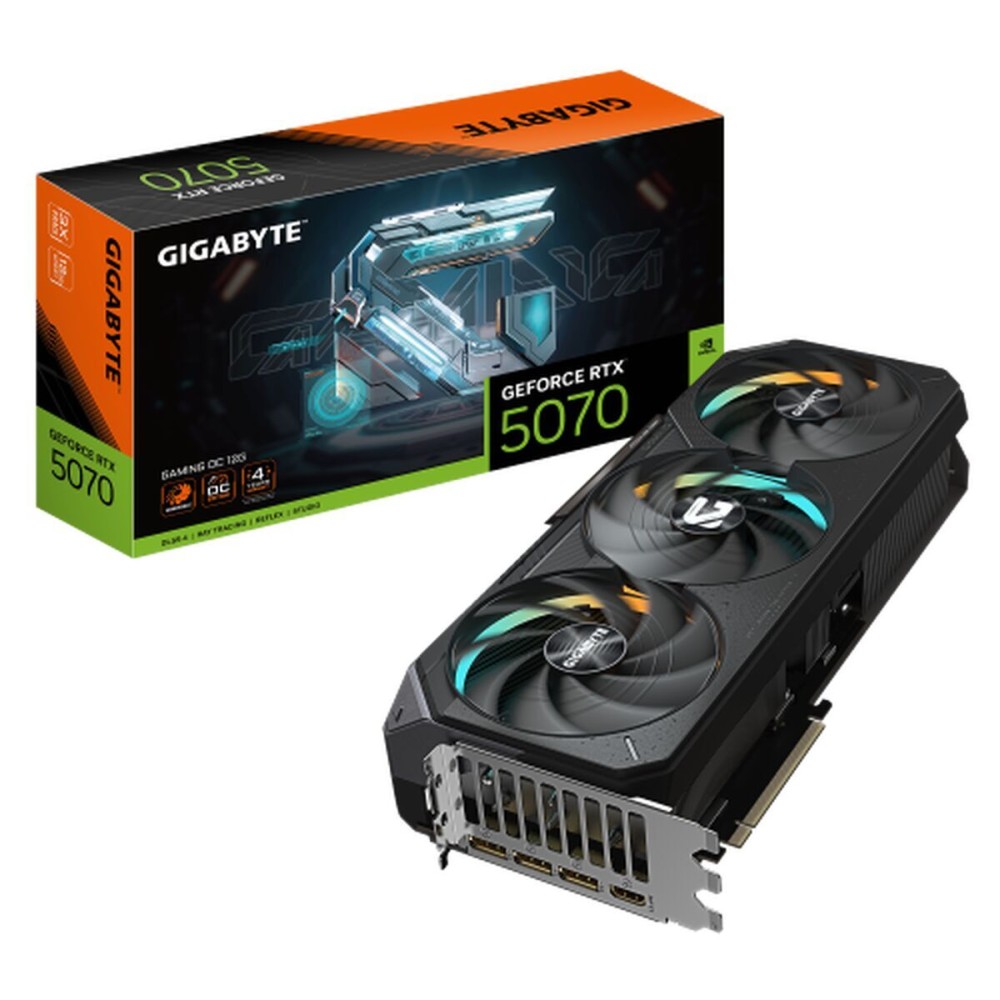Placă Grafică Gigabyte GeForce RTX 5070 Ti GAMING OC 16G nvidia geforce rtx 5070 ti 16 GB GDDR7