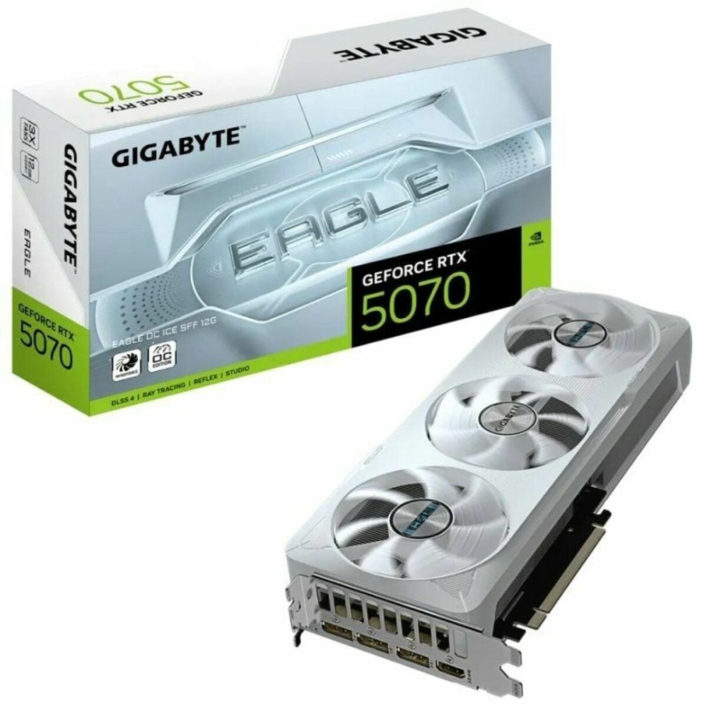 Placă Grafică Gigabyte GV-N5070EAGLEOC ICE-12GD nvidia geforce rtx 5070 12 GB GDDR6 GDDR7