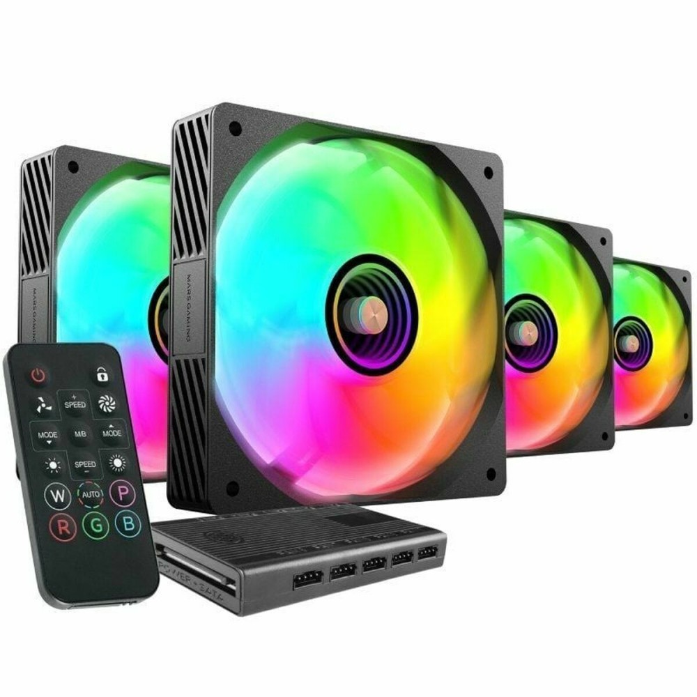 Ventilator CPU Mars Gaming TACMARS-MFSI4KIT Ø 12 cm
