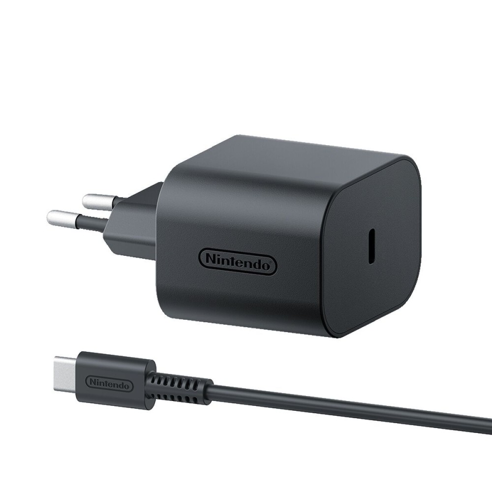 Cablu USB Nintendo CARGA N-SWITCH 2 Negru 1,5 m