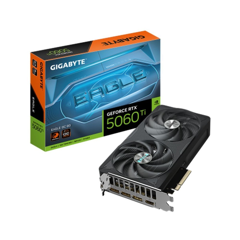 Placă Grafică Gigabyte GeForce RTX 5060 Ti EAGLE OC 8G geforce rtx 5060 ti 8 GB GDDR6 GDDR7