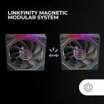 Ventilator CPU Mars Gaming MF-LINKFINITYKIT2R Ø 12 cm