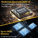 Smartphone Ulefone ARMOR 30 6,67" Mediatek Dimensity 700 12 GB RAM 512 GB Negru
