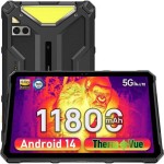 Tabletă Ulefone ARMOR PAD 4 ULTRA THERMAL VERSION Qualcomm Snapdragon 7 Gen 3 8 GB RAM 256 GB Negru