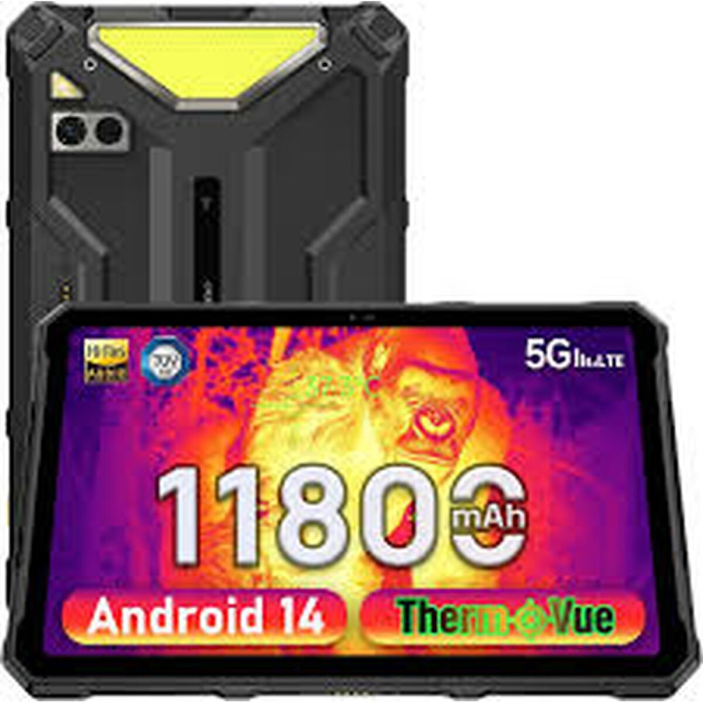 Tabletă Ulefone ARMOR PAD 4 ULTRA THERMAL VERSION Qualcomm Snapdragon 7 Gen 3 8 GB RAM 256 GB Negru
