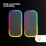 Difuzoare PC Mars Gaming MSOM Negru 20 W