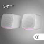 Difuzoare PC Mars Gaming MS-PRO Alb 4 W