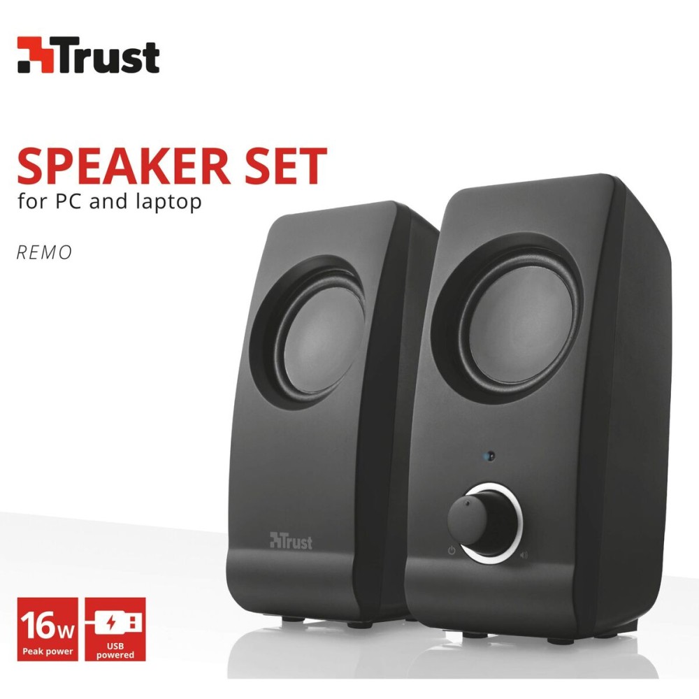 Difuzoare PC Trust Remo 2.0 Negru