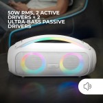 Difuzoare PC Mars Gaming MSPULSEW Alb