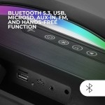 Difuzor Bluetooth Portabil Mars Gaming MS-PULSE BT 5.3 Negru 4 W 50 W