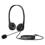 Căști cu Microfon HP Wired USB Headset Negru