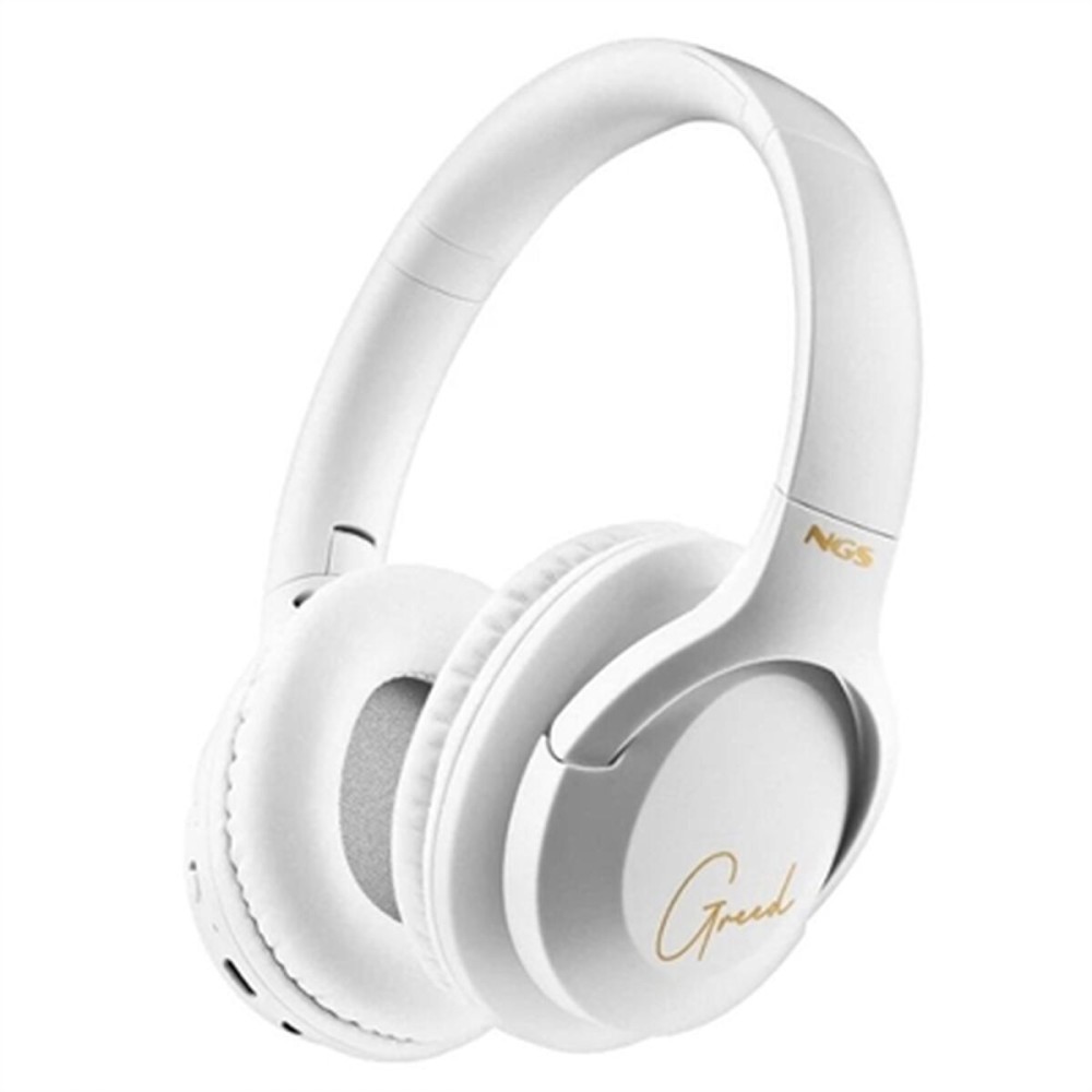 Căști Bluetooth cu Microfon NGS ARTICA GREED Alb Negru