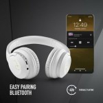 Căști Bluetooth cu Microfon NGS ARTICA GREED Alb Negru