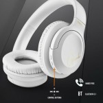 Căști Bluetooth cu Microfon NGS ARTICA GREED Alb Negru