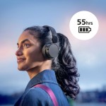 Căști Bluetooth cu Microfon Philips TAH4209BK Negru