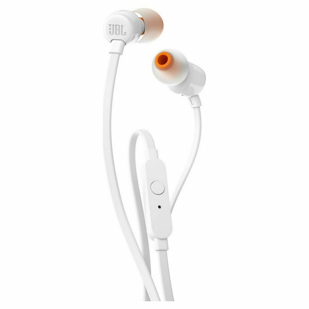 Căști cu Microfon JBL T110 Alb