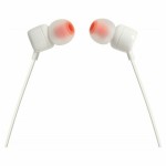 Căști cu Microfon JBL T110 Alb