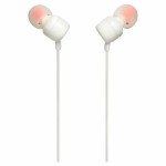 Căști cu Microfon JBL T110 Alb