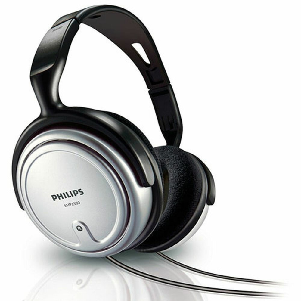 Căști cu Microfon Philips SHP2500/37 Negru Gri Cu cablu