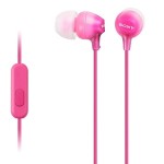 Căști cu Microfon Sony MDR-EX15AP Roz