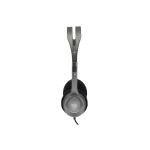 Căști cu Microfon Logitech LGT-H110 Negru Gri