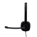 Căști cu Microfon Logitech H151 Negru