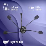 Căști cu Microfon NGS MS103MAX Negru