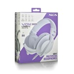 Căști NGS VOX805USBCWHITE Alb