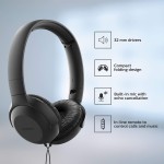 Căști cu Diademă Philips TPV UH 201 BK Negru