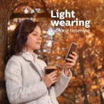 Căști cu Diademă Philips TPV UH 201 BK Negru