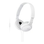 Căști cu Microfon Sony MDR-ZX110AP Alb