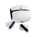 Căști cu buton LEOTEC LETWS02W Alb