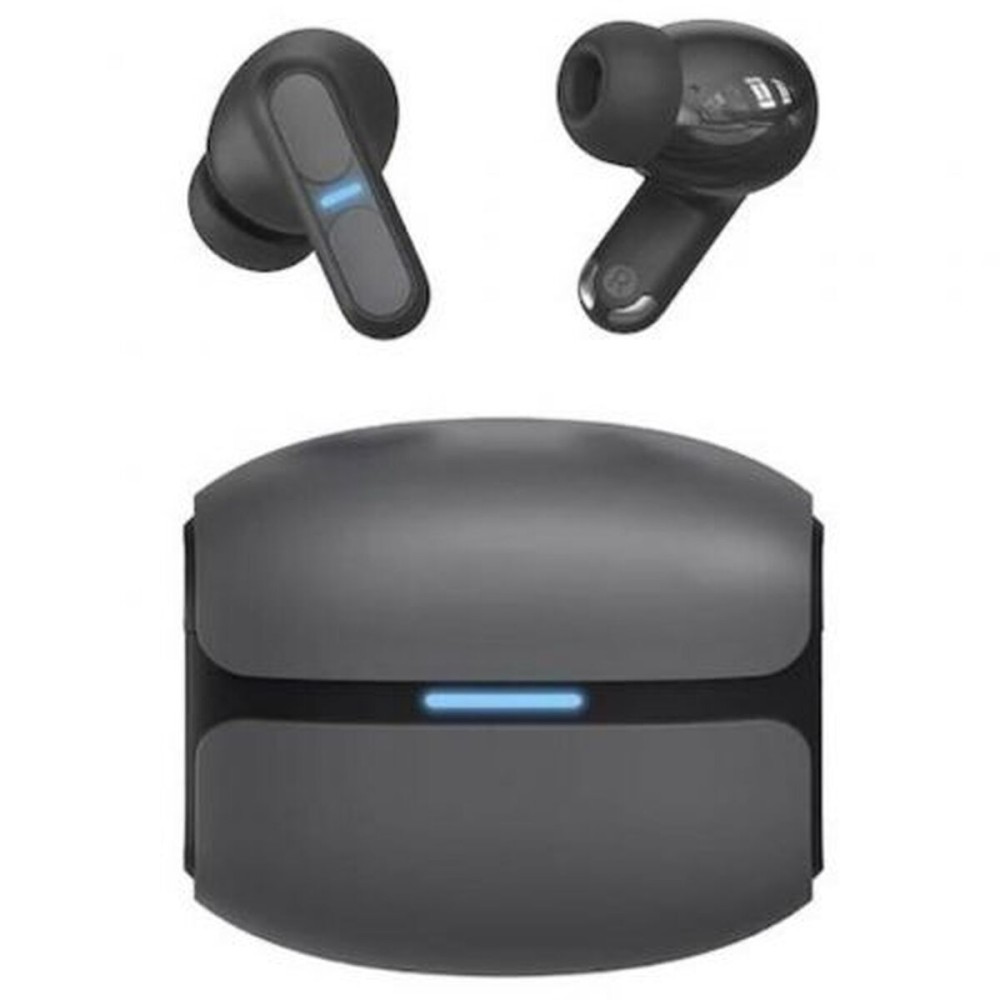 Căști cu buton LEOTEC LETWS02K Negru