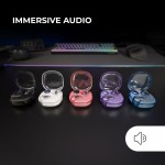 Căști fără fir cu carcasă de încărcare Mars Gaming MHIB2BL Albastru