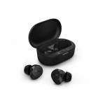 Căști fără fir cu carcasă de încărcare Philips TAT1209BK Negru