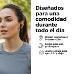 Căști Bluetooth Sunstech WAVEPODSONEBK Negru