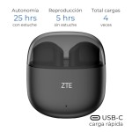 Căști fără Fir ZTE BUDS 2 Negru