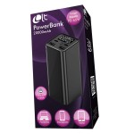 Power Bank LEOTEC LEPOW65W20K Negru 20000 mAh Încărcare rapidă (40 Unități)