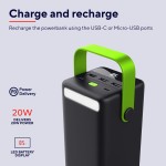 Powerbank Trust Redoh XXL Negru