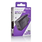 Încărcător pentru Laptop NGS ERA30WBLACK Negru 30 W