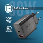 Încărcător pentru Laptop NGS ERA30WBLACK Negru 30 W