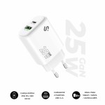Încărcător de Mașină Subblim SUBCHG-6G2510 Alb 120 W