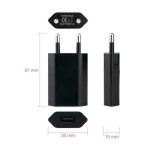 Încărcător USB NANOCABLE 10.10.2002 Negru 5 W