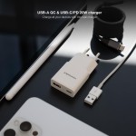 Încărcător de Perete NANOCABLE 10.10.2022 Alb 20 W