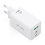 Încărcător de Perete Aisens ASCH-65W3P072-W Alb 65 W