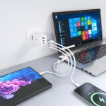 Încărcător de Perete Aisens ASCH-65W3P072-W Alb 65 W
